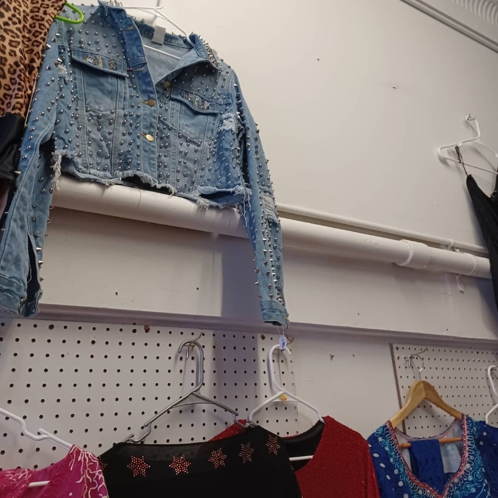 Fashion  med blue jean